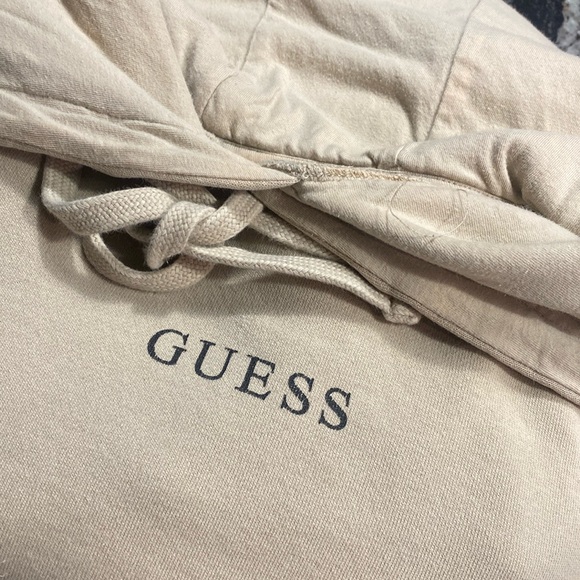 Guess Cream Hoodie - Picture 1 of 3